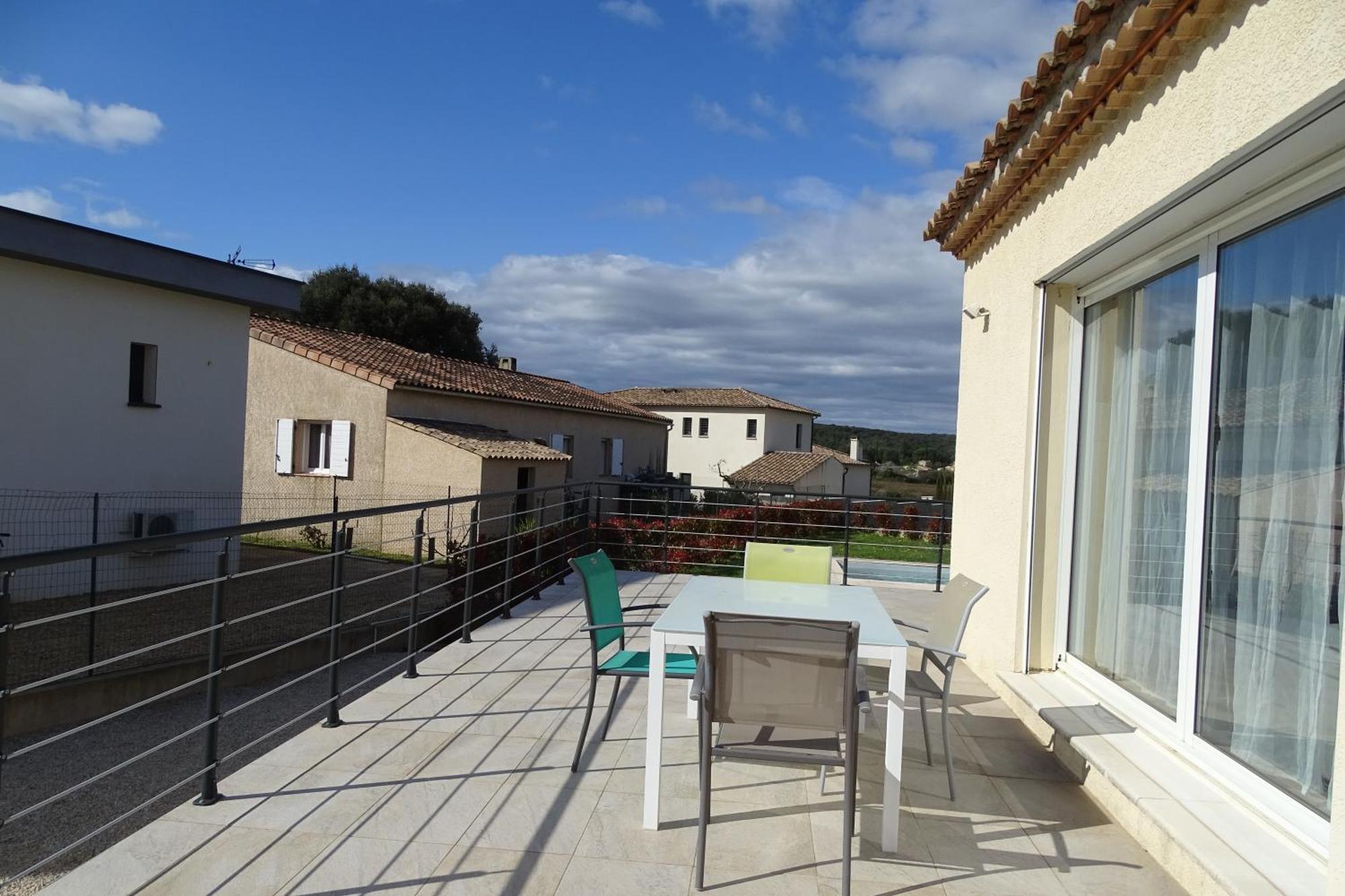 Villa Familiale Avec Piscine, Jardin A 10 Mn D'Uzes Flaux エクステリア 写真
